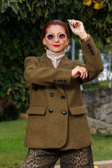 Timeless Beauty premium wool bouclé jacket (short coat).