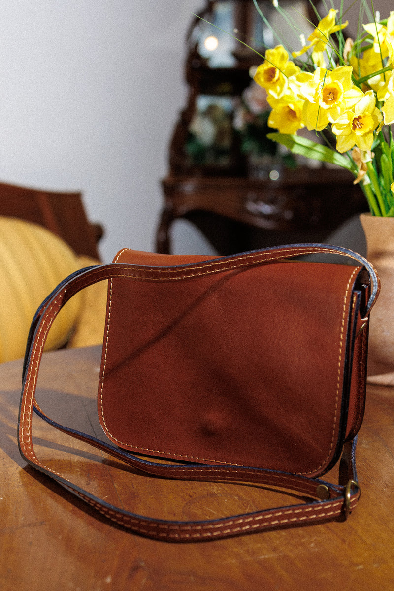 Чанта Vintage Brown