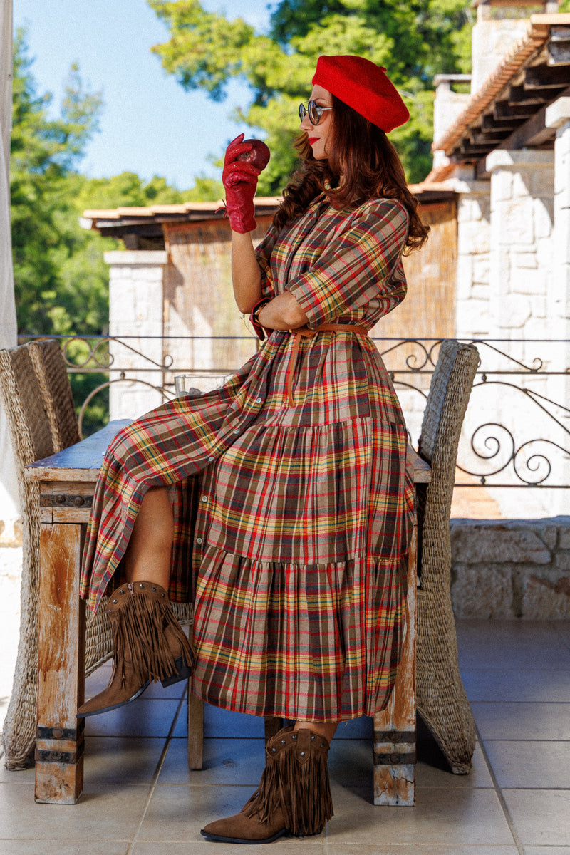 The super charming plaid dress!
