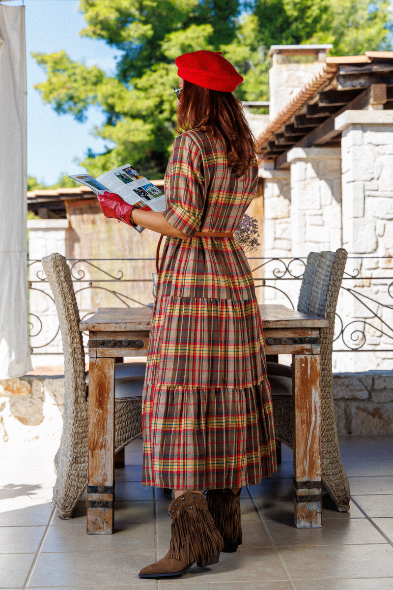 The super charming plaid dress!