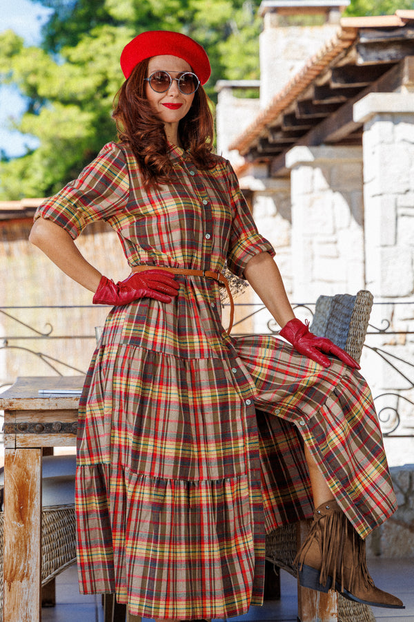 The super charming plaid dress!