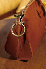 Vintage Girl Leather Bag