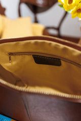 Vintage Girl Leather Bag