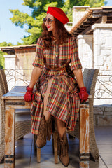 The super charming plaid dress!