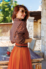 Spectacular Chocolate leather belt!