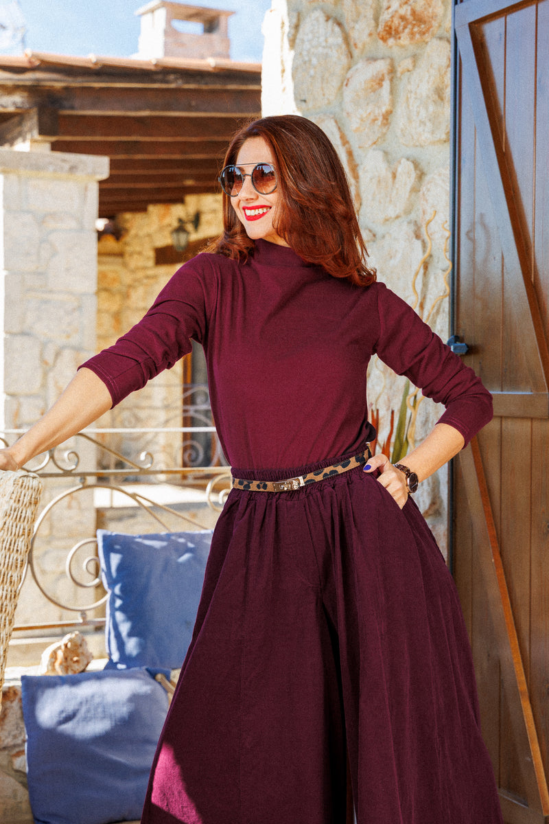The softest high-neck blouse!