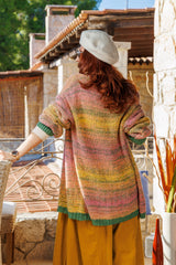 Long cardigan in wonderful colors!