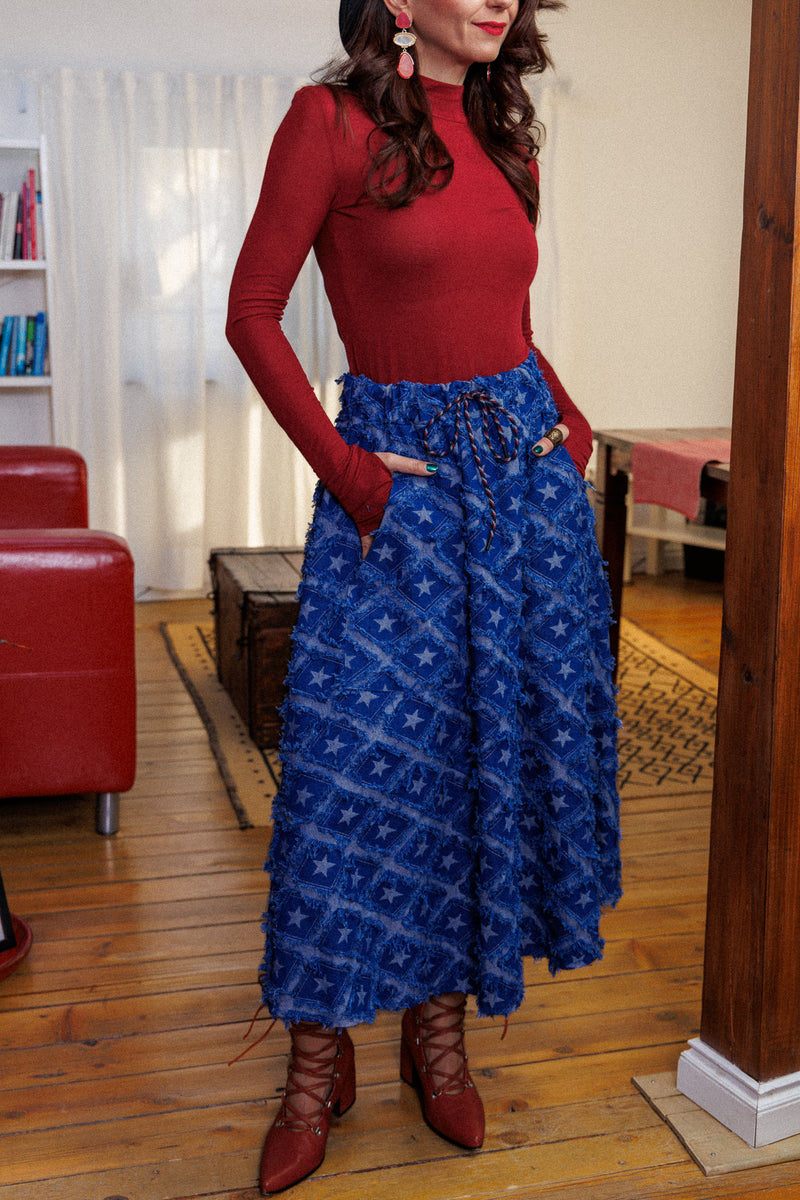 Denim Craft Skirt