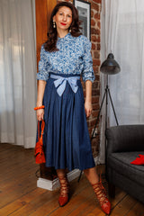 Charming Denim Skirt