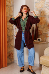 Дълга жилетка Bordeaux!