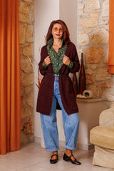 Дълга жилетка Bordeaux!