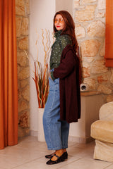 Дълга жилетка Bordeaux!