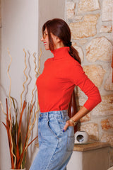 Tricou polo într-un minunat coral!