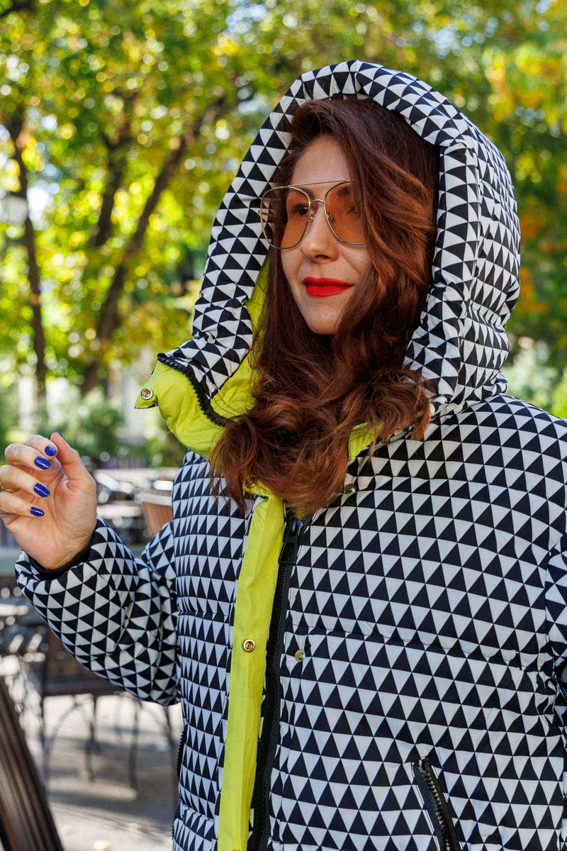 Geaca crudă de iarnă!