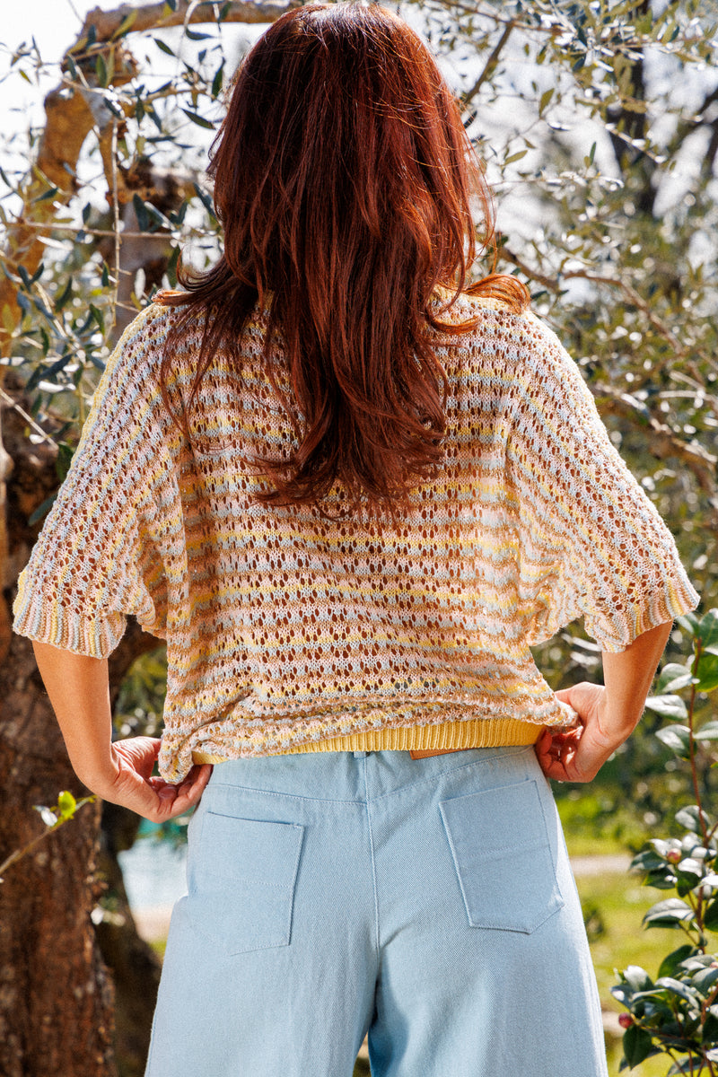 Chunky knit blouse Sunny days