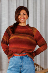 Пуловер Deep Wool Orange!