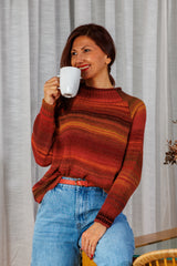 Пуловер Deep Wool Orange!