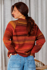 Пуловер Deep Wool Orange!