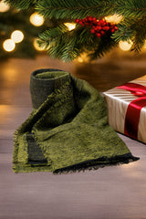 Eșarfă de iarnă Lilla-Verde!