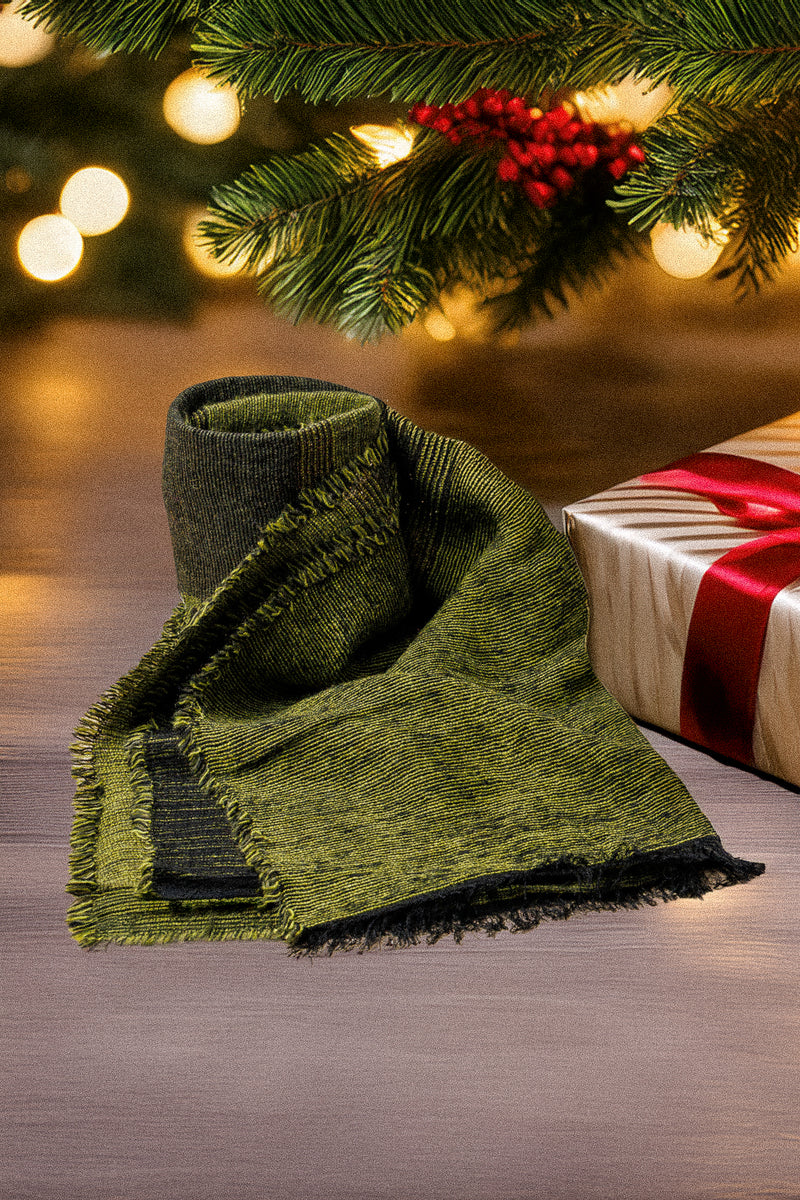 Eșarfă de iarnă Lilla-Verde!