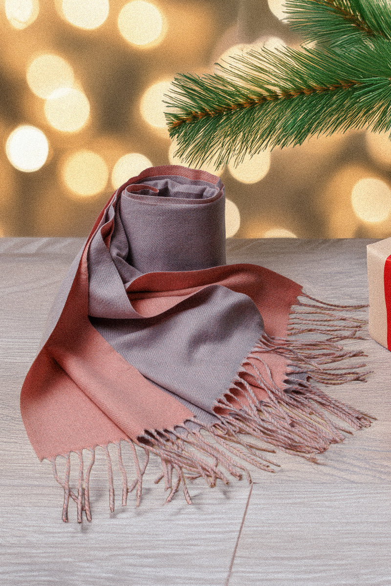 Eșarfă de iarnă. Călduroasă și moale!