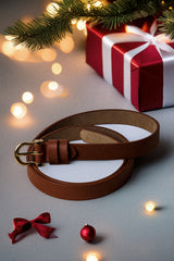 Classy Brown Leather Belt!