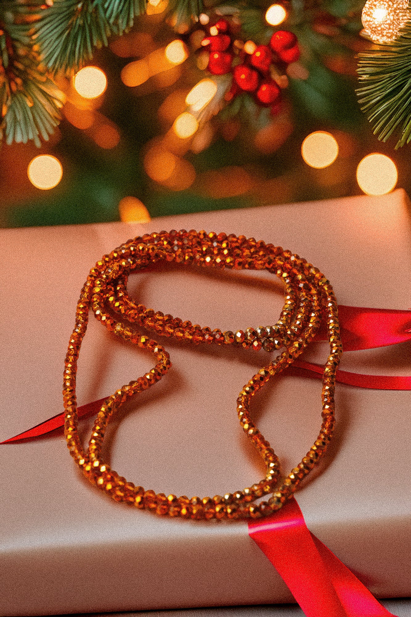 Colier auriu-portocaliu!