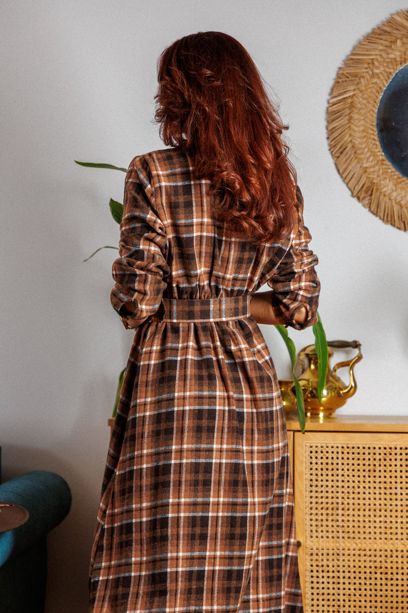 Карирана рокля Browny!