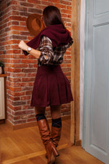 Bordeaux Premium Wool Sweater!