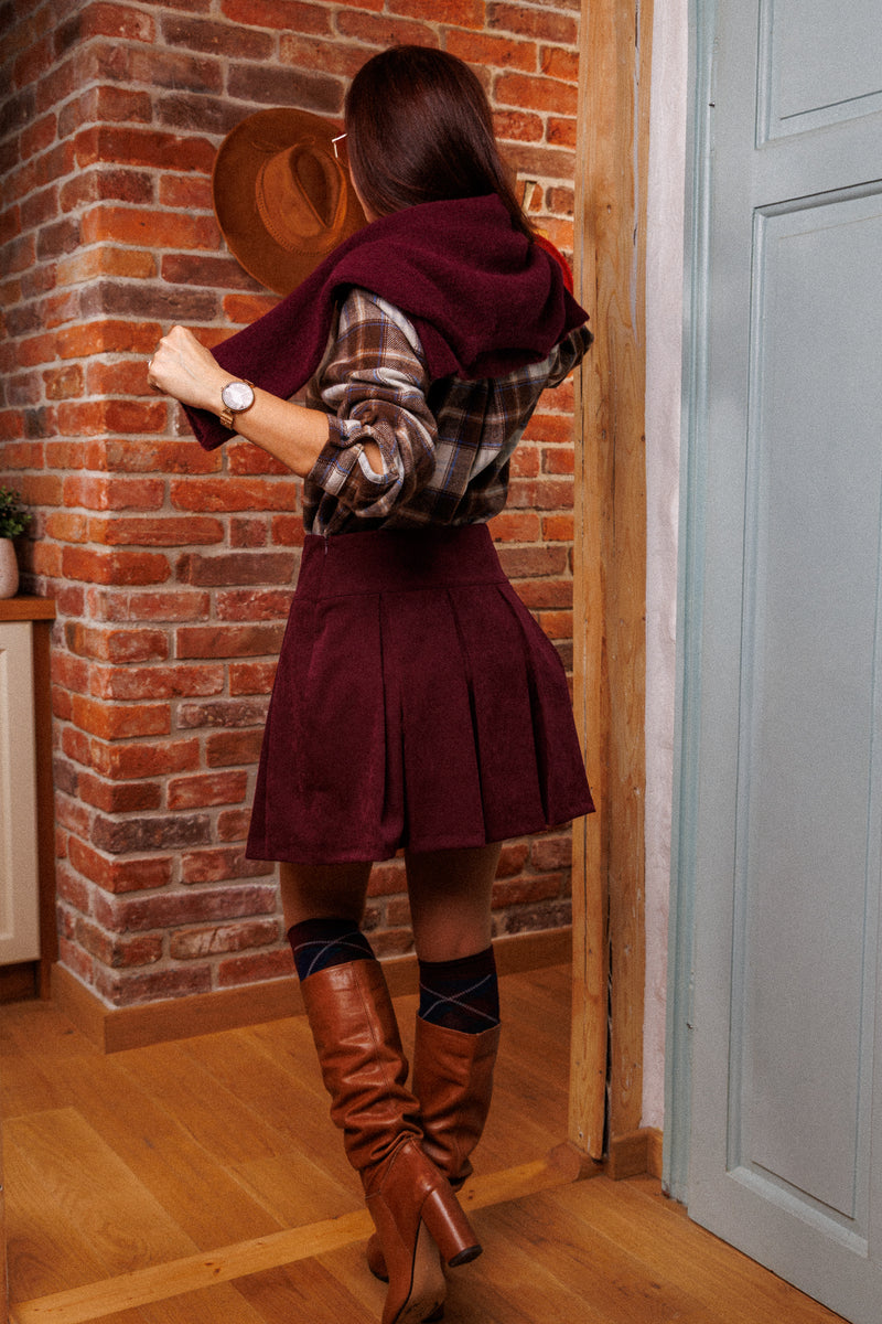 Bordeaux Premium Wool Sweater!