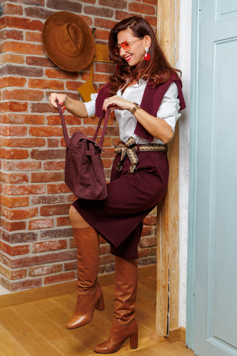 Premium Suede Classic Bag