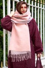 Eșarfă de iarnă. Călduroasă și moale!
