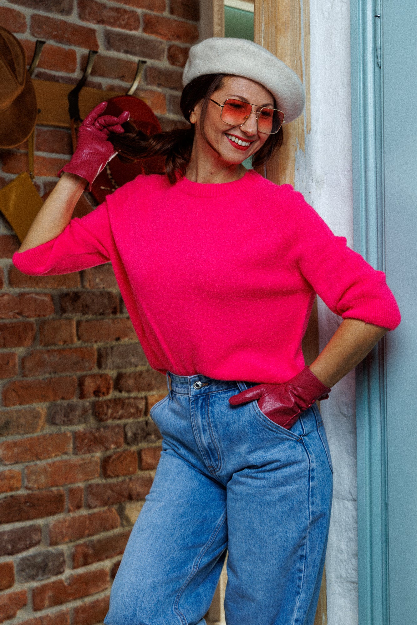 Super Pinky Premium Wool Sweater!