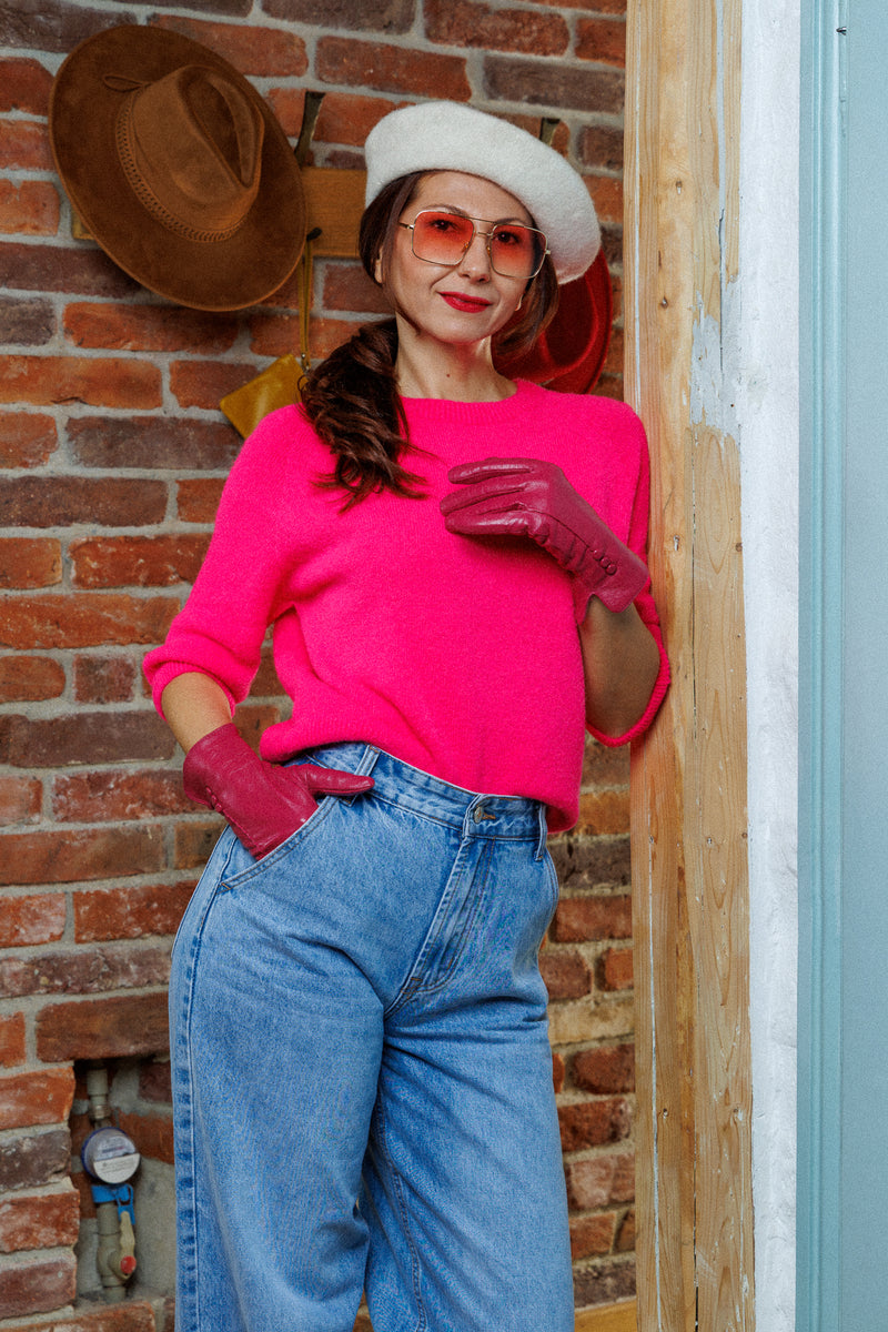 Super Pinky Premium Wool Sweater!