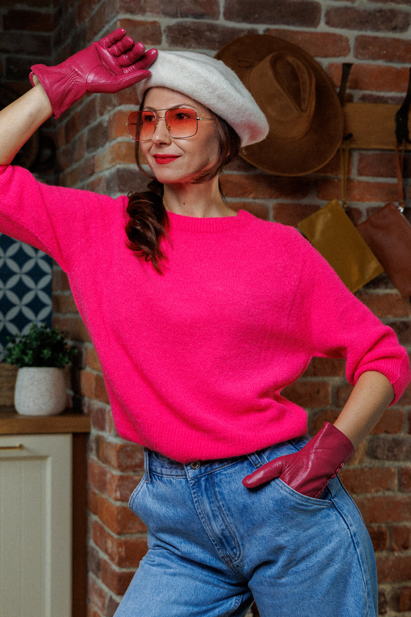 Super Pinky Premium Wool Sweater!