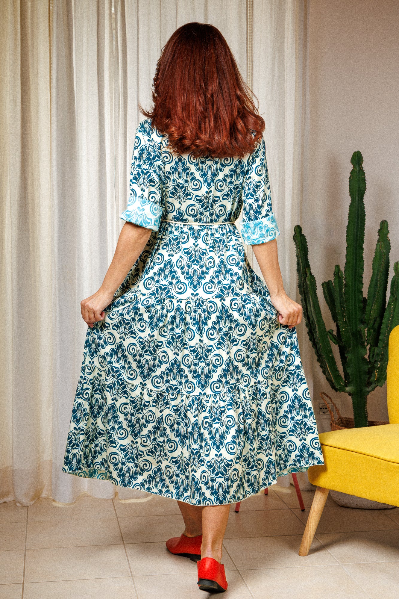 Рокля Créme Blue!