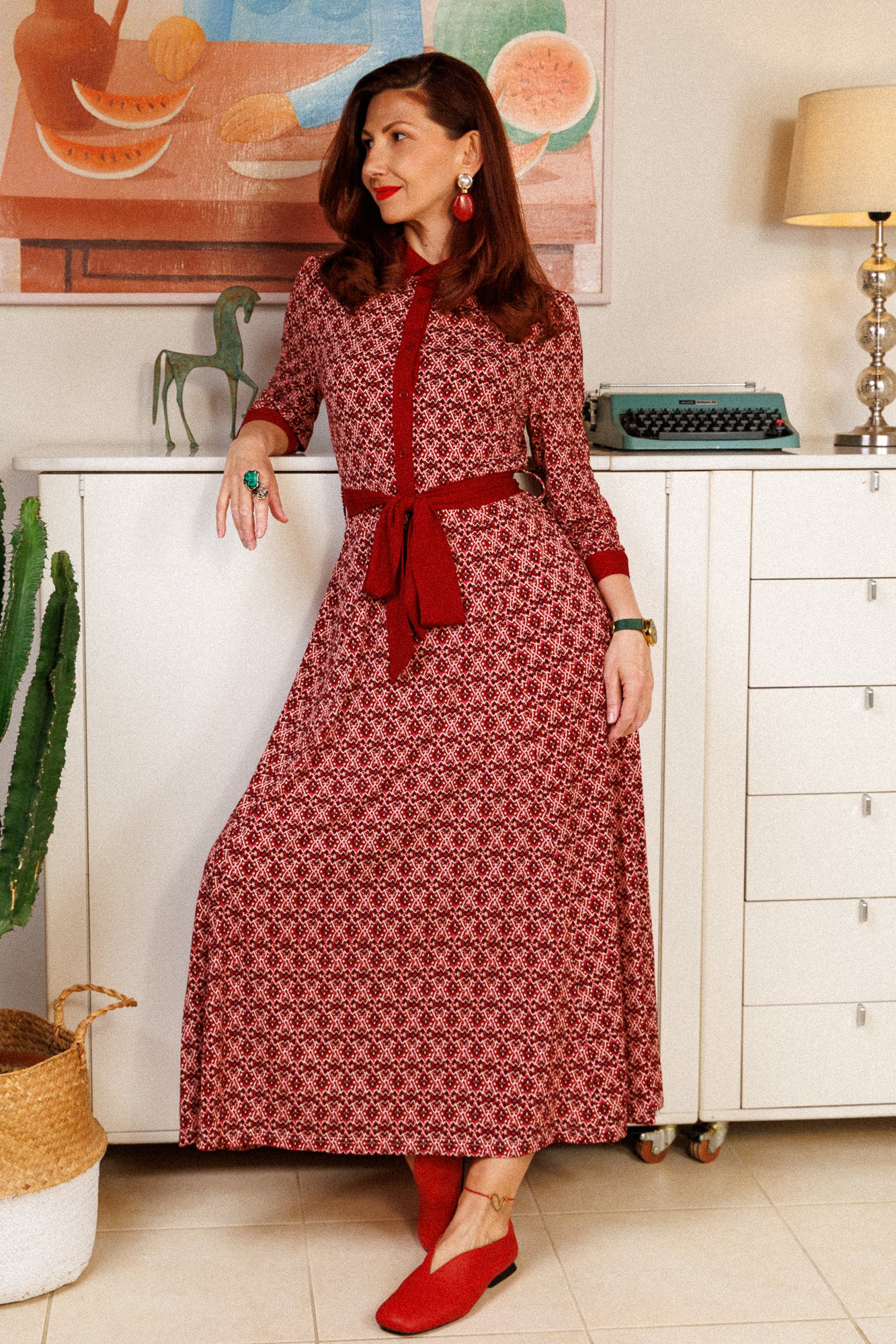 Рокля Vintage Rouge!