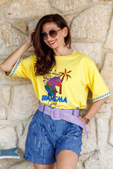 Knitted belt Lilla
